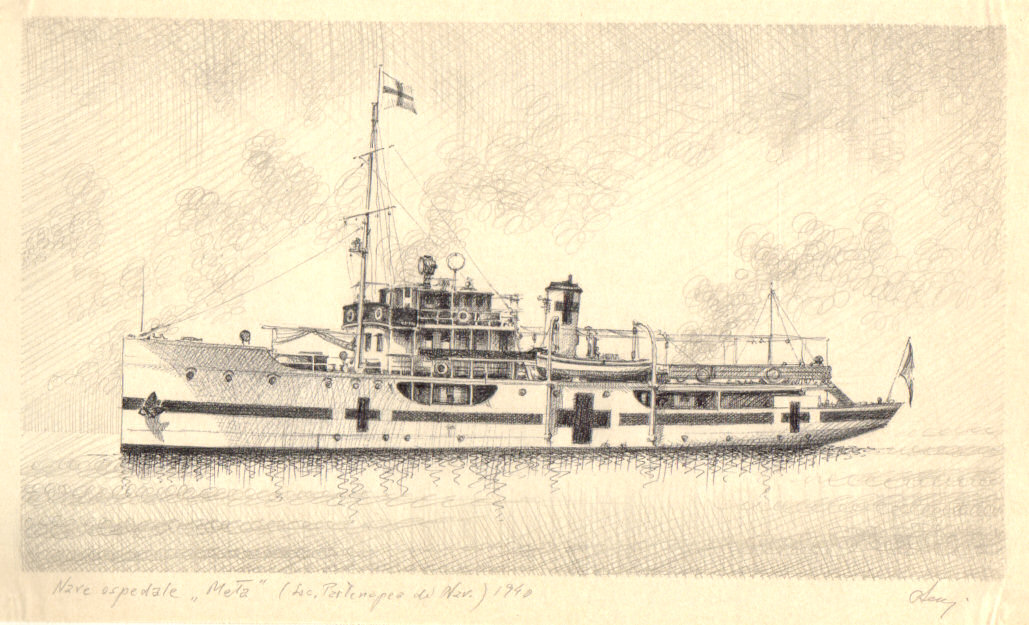 1940 - Nave ospedale 'Meta'